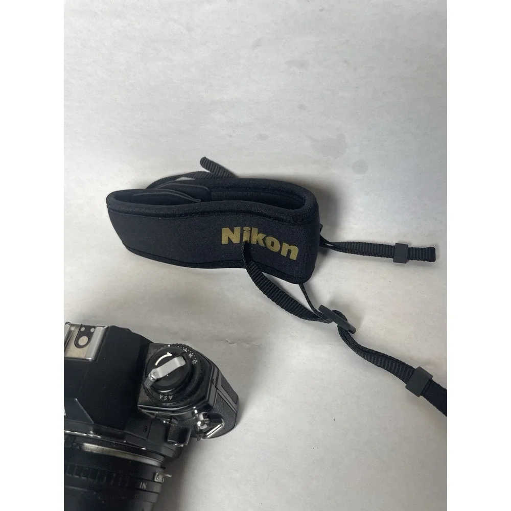 Nikon EM 35mm SLR Camera with JCpenny 80-200mm Macro Lens